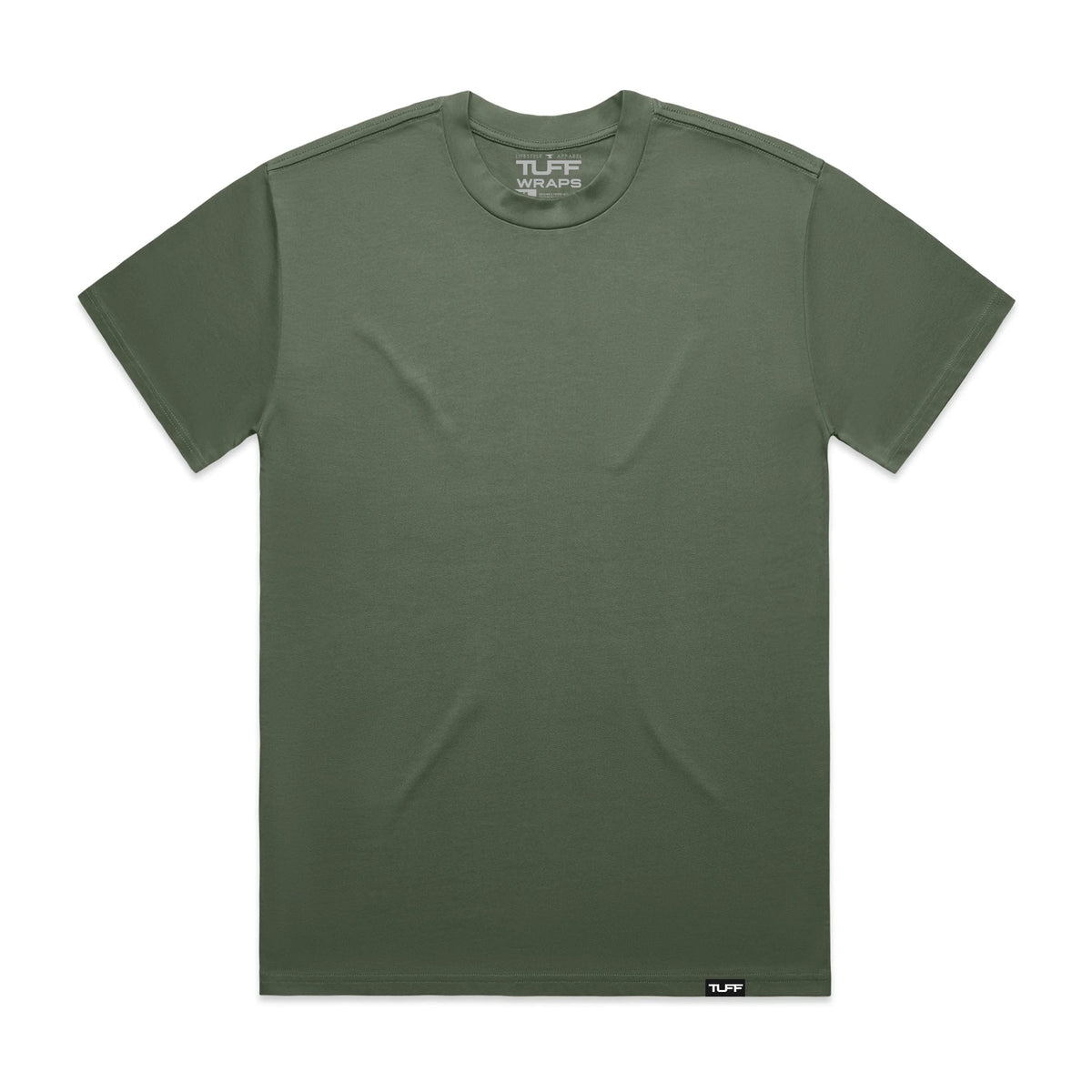 TUFF Basic Oversize Tee S / Olive TuffWraps.com