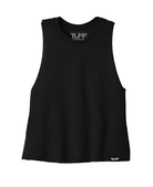 TUFF Basic Racerback Crop Top S / Black TUFF