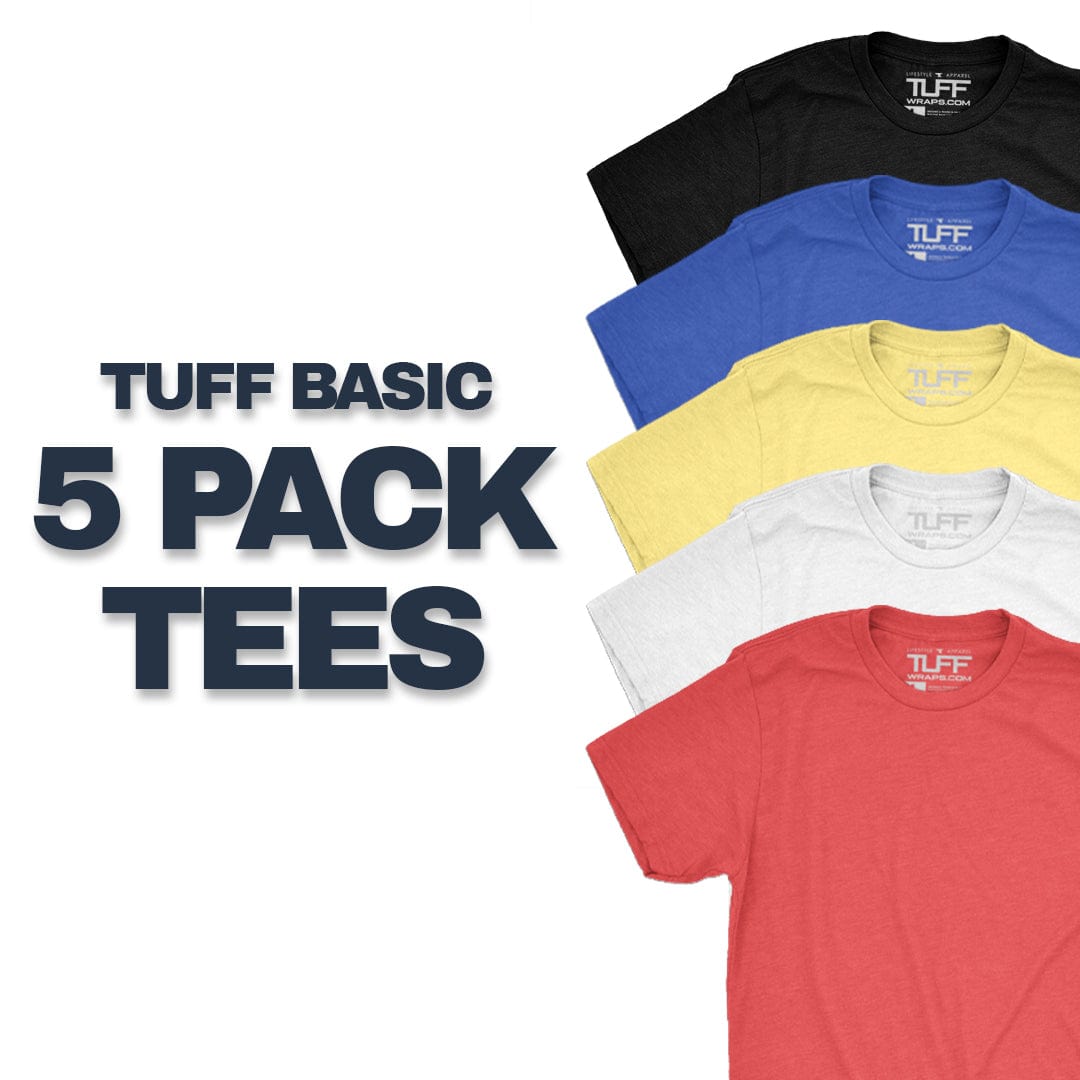 TUFF Basic Tee Bundle Builder (5-Pack) Easy Bundle