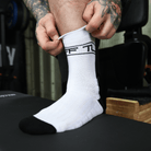 TUFF Crew Socks - White TuffWraps.com