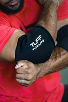 TUFF Elbow Sleeves 5mm All Black (pair) TuffWraps.com