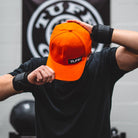 TUFF Essential Flexfit Hat S/M (6 3/4"-7 1/4") / Orange TuffWraps.com