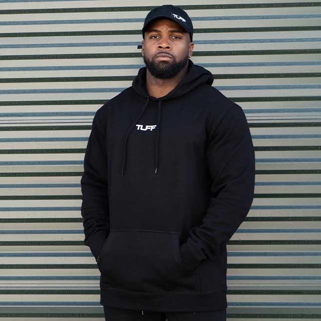 TUFF Essentials Hooded Sweatshirt XS / Black TuffWraps.com