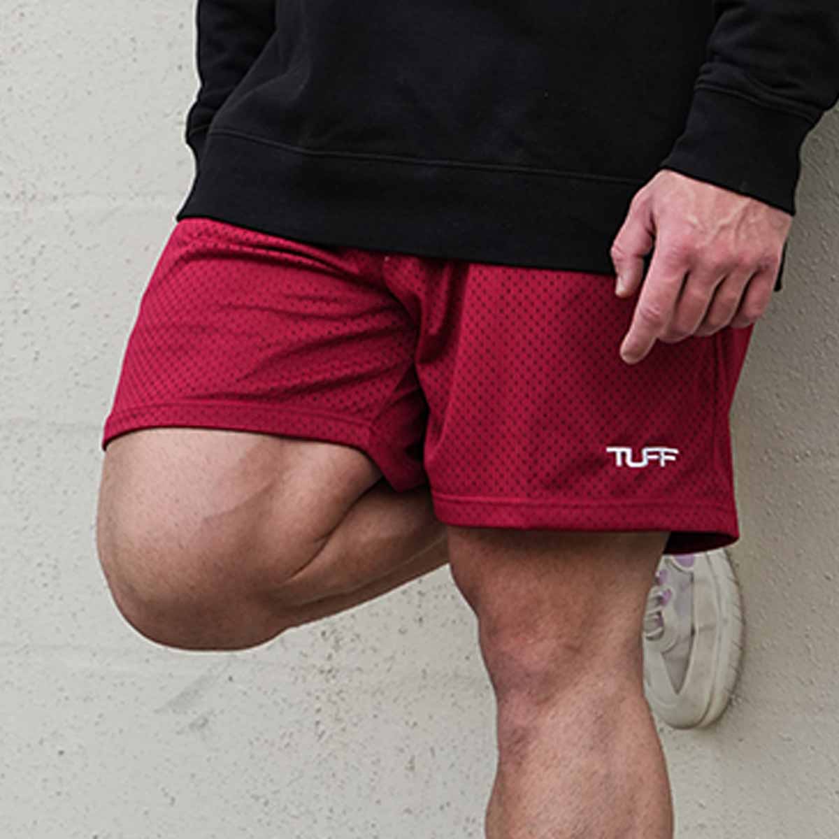 TuffWraps Men's 6 Mesh Gym Shorts: High-Quality, Durable, and Comfortable  Workout Gear