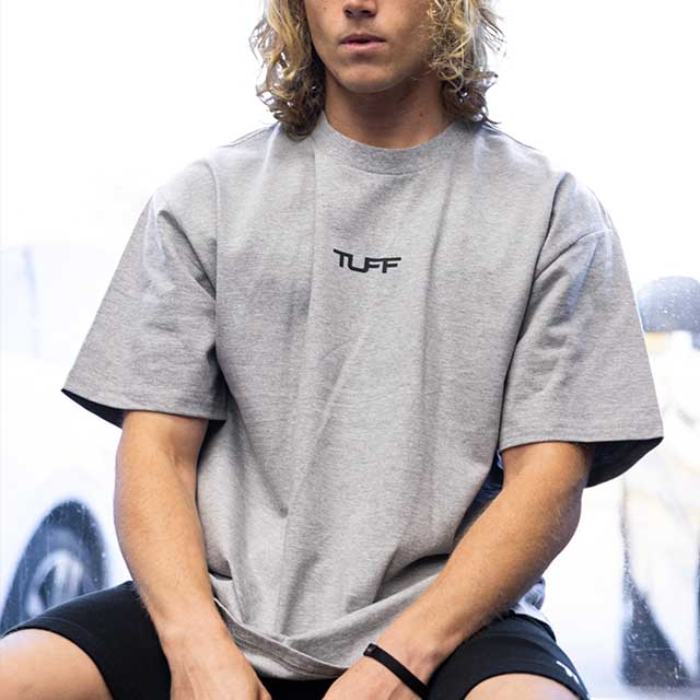 TUFF Essentials Oversize Tee S / Gray TuffWraps.com