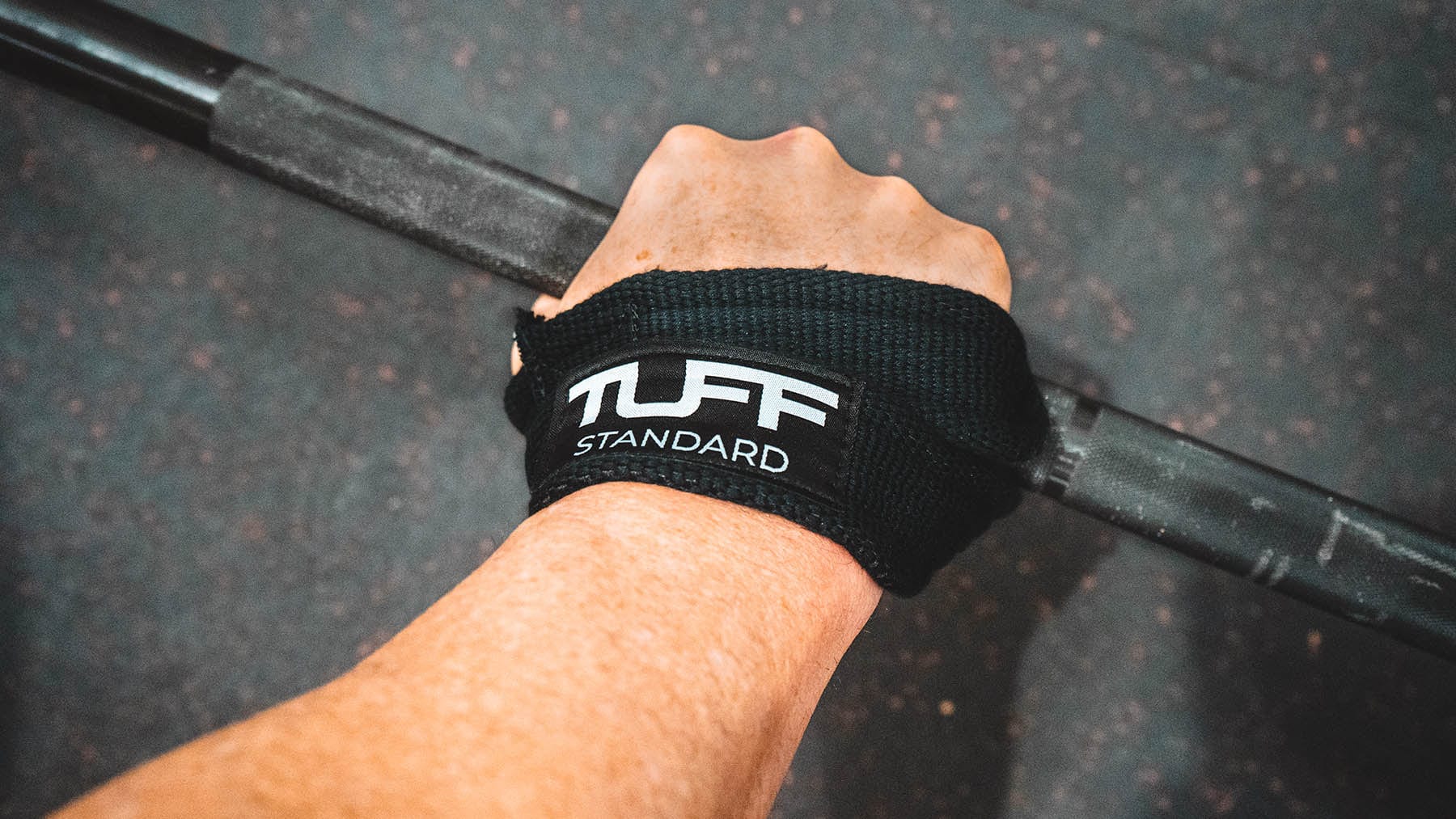 TUFF Figure 8 Lifting Straps | Heavy Duty Weightlifting Straps ...