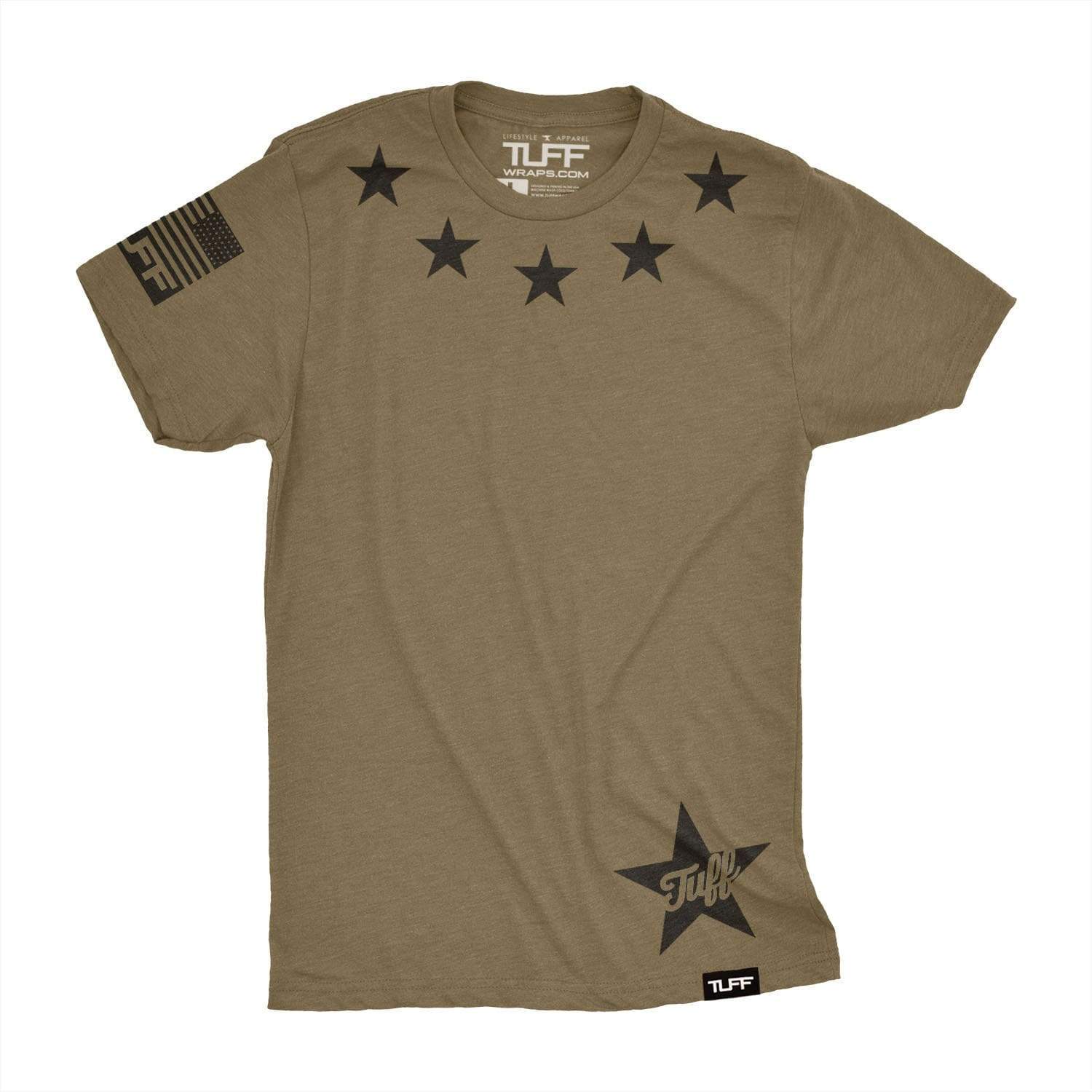 TUFF Hollywood Tee S / Military Green TuffWraps.com