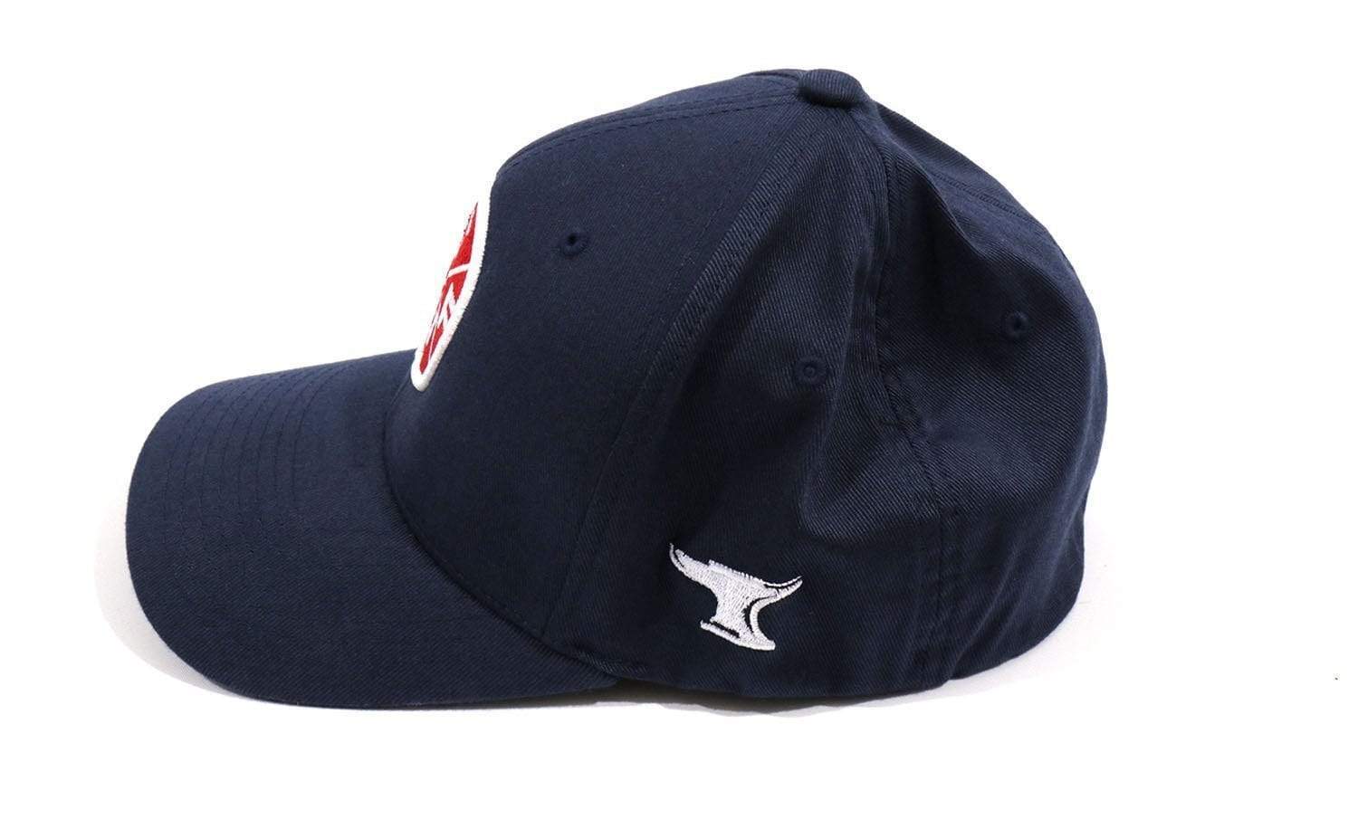 Tuff Insignia Navy Flexfit Hat, S/M (6 3/4-7 1/4) / Navy