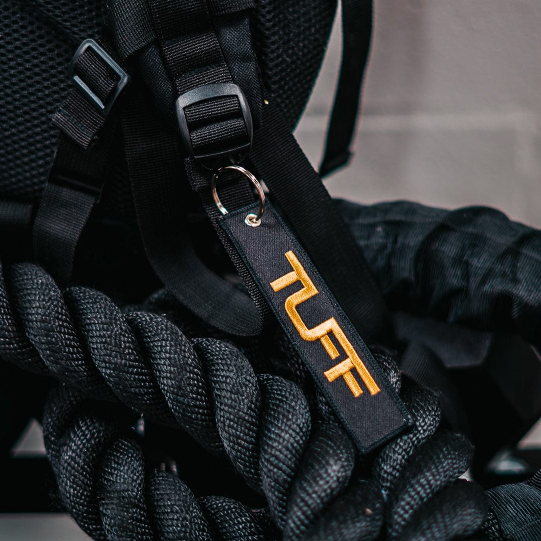 TUFF Key Chain Black & Gold TuffWraps.com