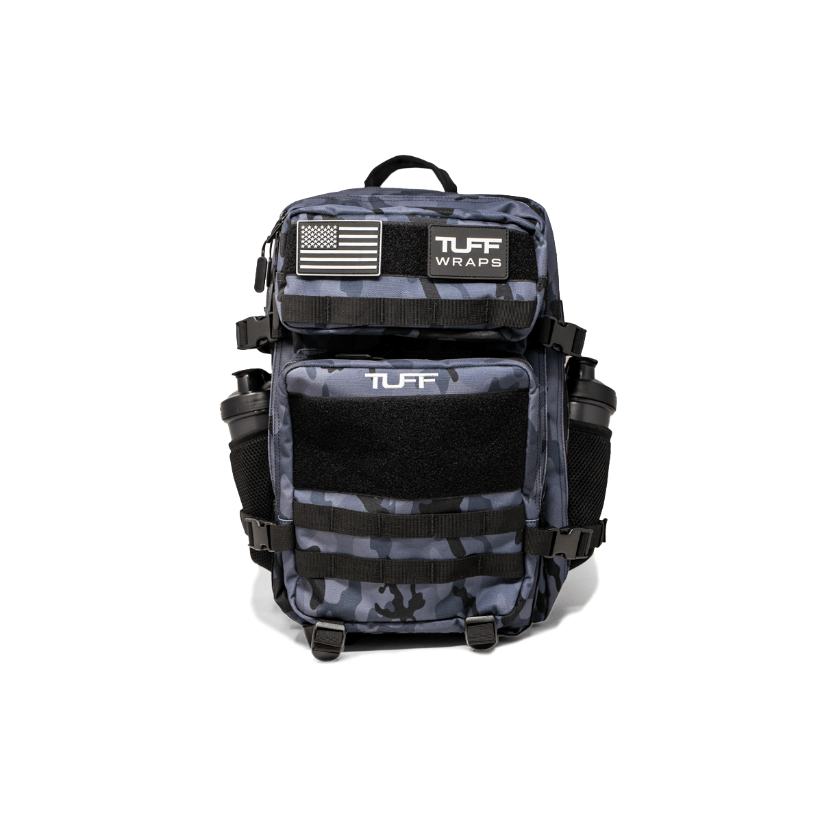 TUFF Pro Backpack - 45L Black Camo TuffWraps.com