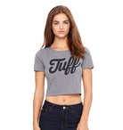 TUFF Script Crop Top TuffWraps.com