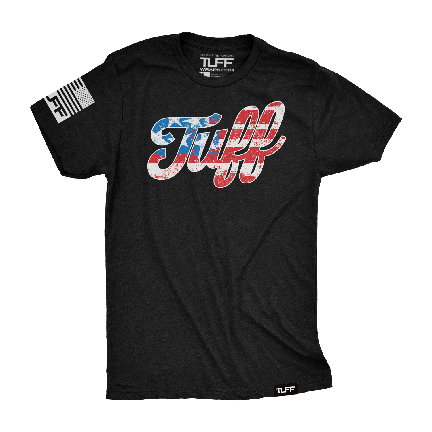 TUFF Script Freedom Tee S / Black TuffWraps.com