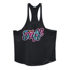 TUFF Script Graffiti Stringer Tank Top S / Black TuffWraps.com