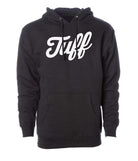 TUFF Script Hooded Sweatshirt XS / Black TuffWraps.com