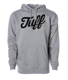 TUFF Script Hooded Sweatshirt XS / Gray TuffWraps.com