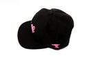 TUFF Script Pink Snapback Hat TuffWraps.com