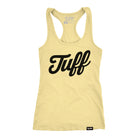 TUFF Script Racerback Tank XS / Banana Cream TuffWraps.com