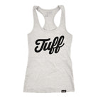 TUFF Script Racerback Tank XS / Heather Gray TuffWraps.com