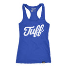 TUFF Script Racerback Tank XS / Royal Blue TuffWraps.com