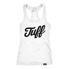 TUFF Script Racerback Tank XS / White TuffWraps.com