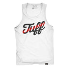 TUFF Script Red Line Tank S / White TuffWraps.com