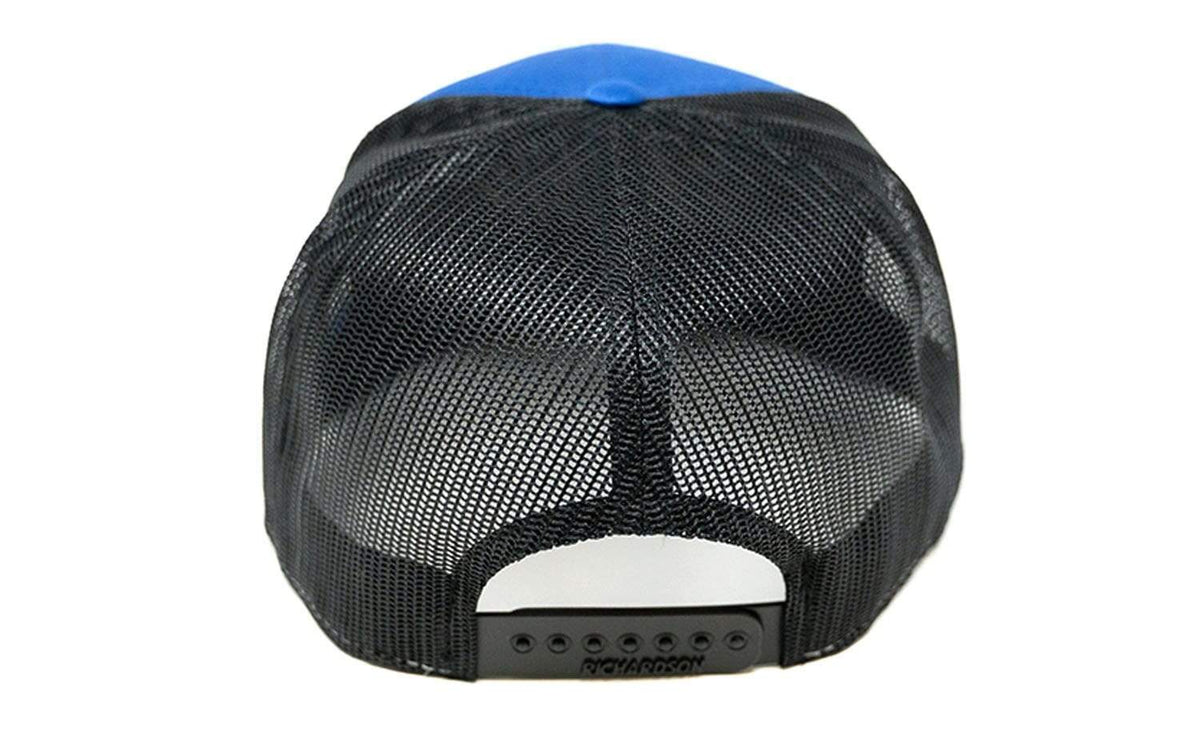 TUFF Script Royal Blue Trucker Snapback TuffWraps.com