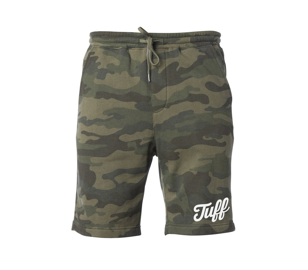 TUFF Front Script Tapered Fleece Shorts