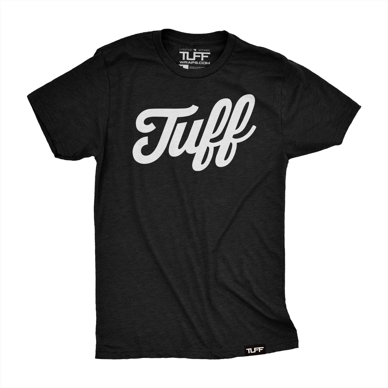 TUFF Script Tee S / Black TuffWraps.com