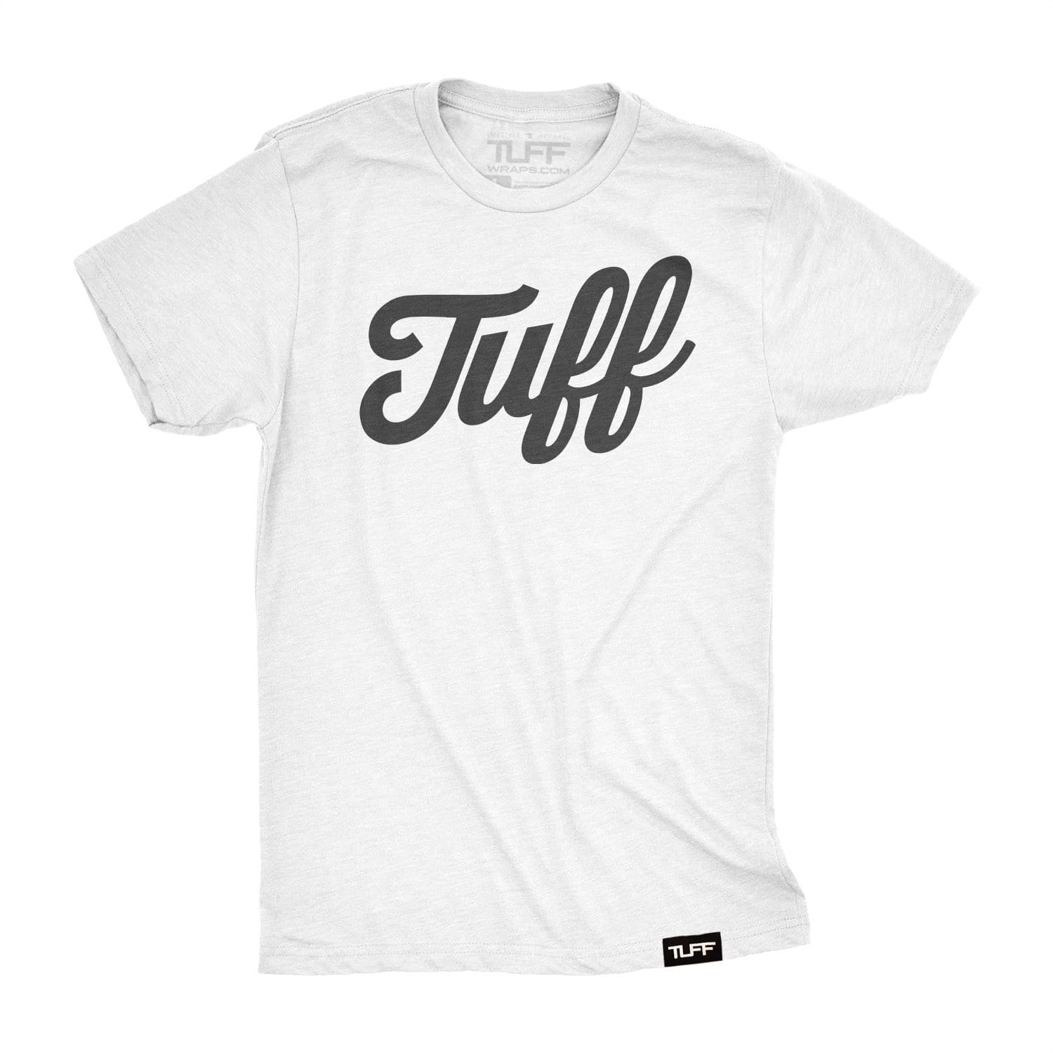 TUFF Script Tee S / White TuffWraps.com