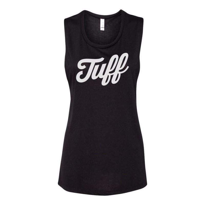 TUFF Script Women's Muscle Tank S / Black TuffWraps.com