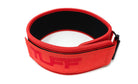 TUFF Self Locking Weightlifting Belt - Red/Black TuffWraps.com