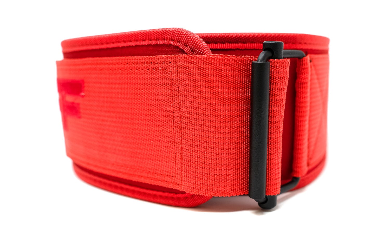 TUFF Self Locking Weightlifting Belt - Red/Black TuffWraps.com