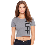 TUFF Side Crop Top XS/S / Heather Gray TuffWraps.com