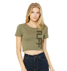 TUFF Side Crop Top XS/S / Miitary Green TuffWraps.com