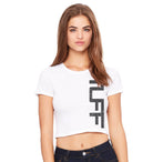 TUFF Side Crop Top XS/S / White TuffWraps.com