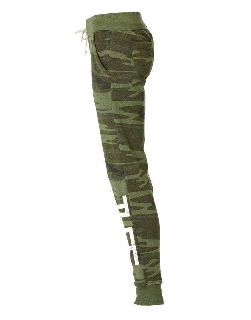 TUFF Side Joggers - Women's S / Camo TuffWraps.com