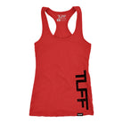 TUFF Side Racerback Tank XS / Red TuffWraps.com