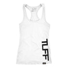 TUFF Side Racerback Tank XS / White TuffWraps.com