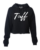 TUFF Thin Script Hooded Cropped Fleece S / Black TuffWraps.com