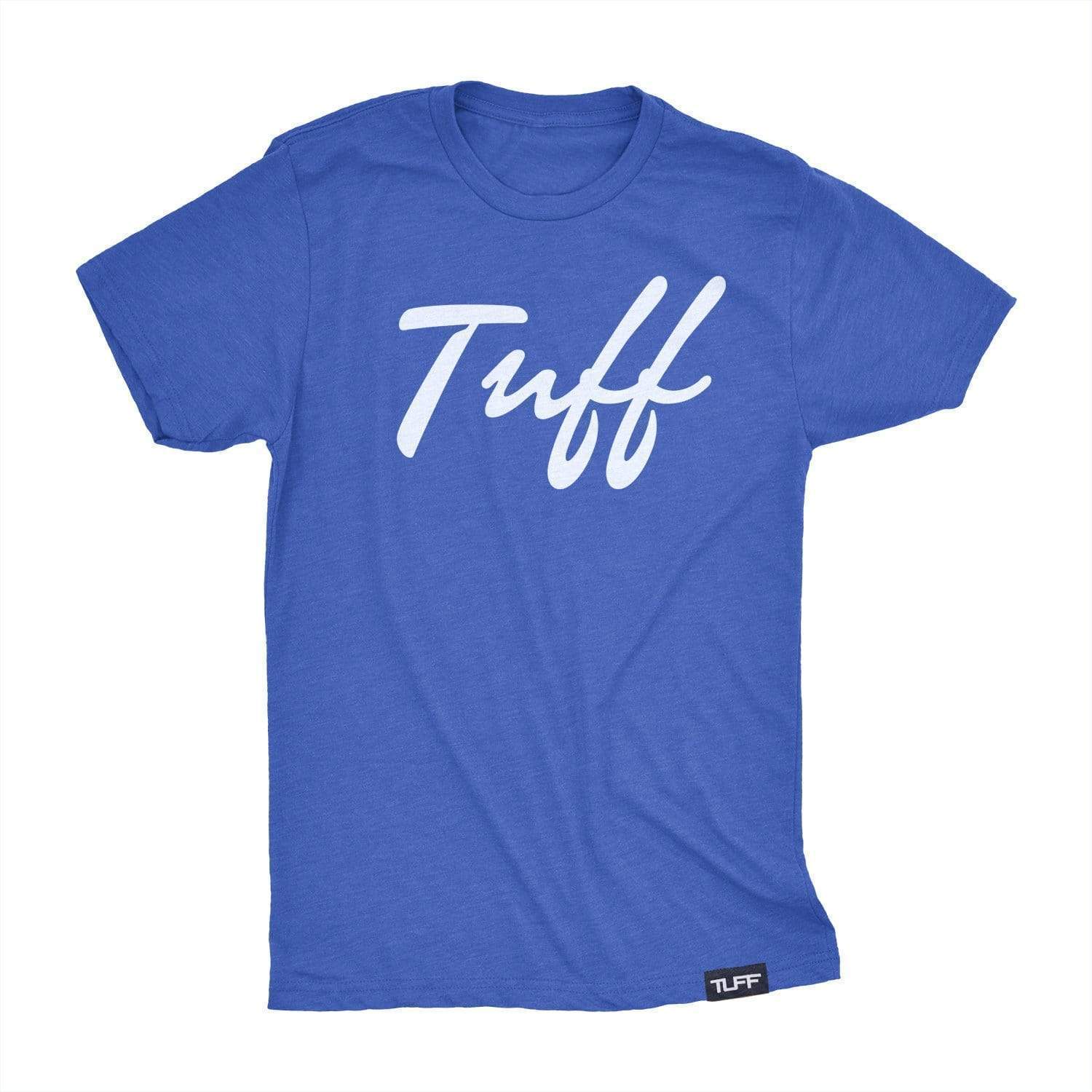 TUFF Thin Script Tee S / Vintage Royal TuffWraps.com