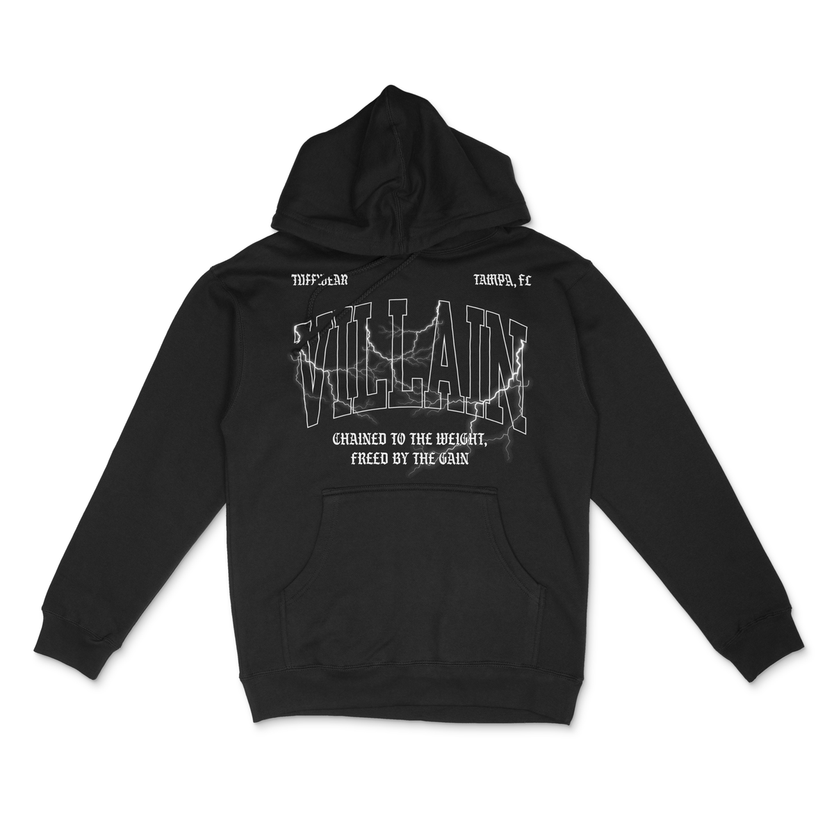 Villain Arc Hooded Sweatshirt Black / S TuffWraps.com