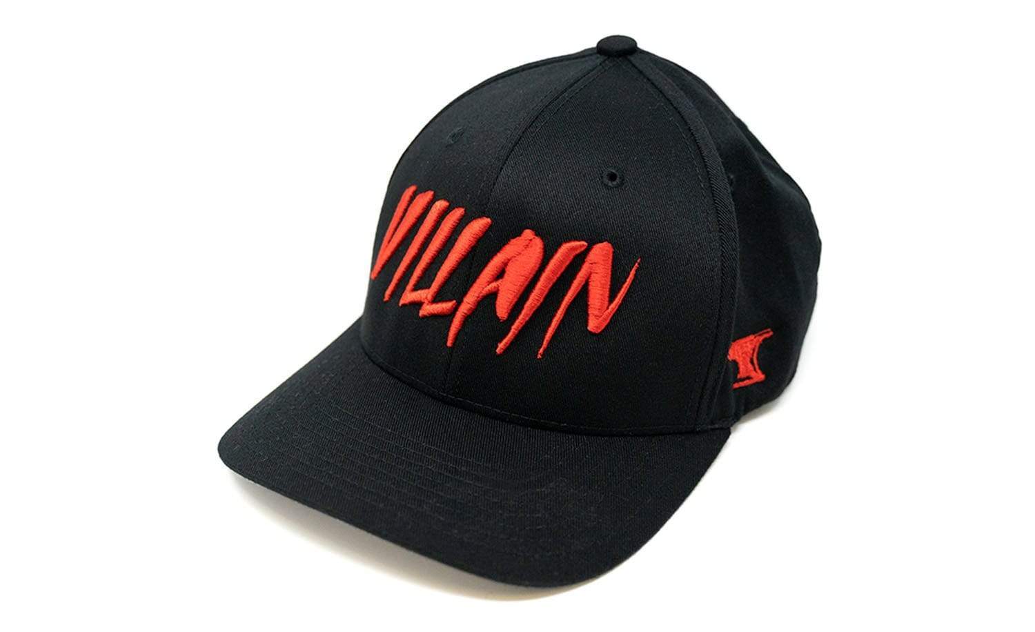 Villain Black Flexfit (Red) Hat