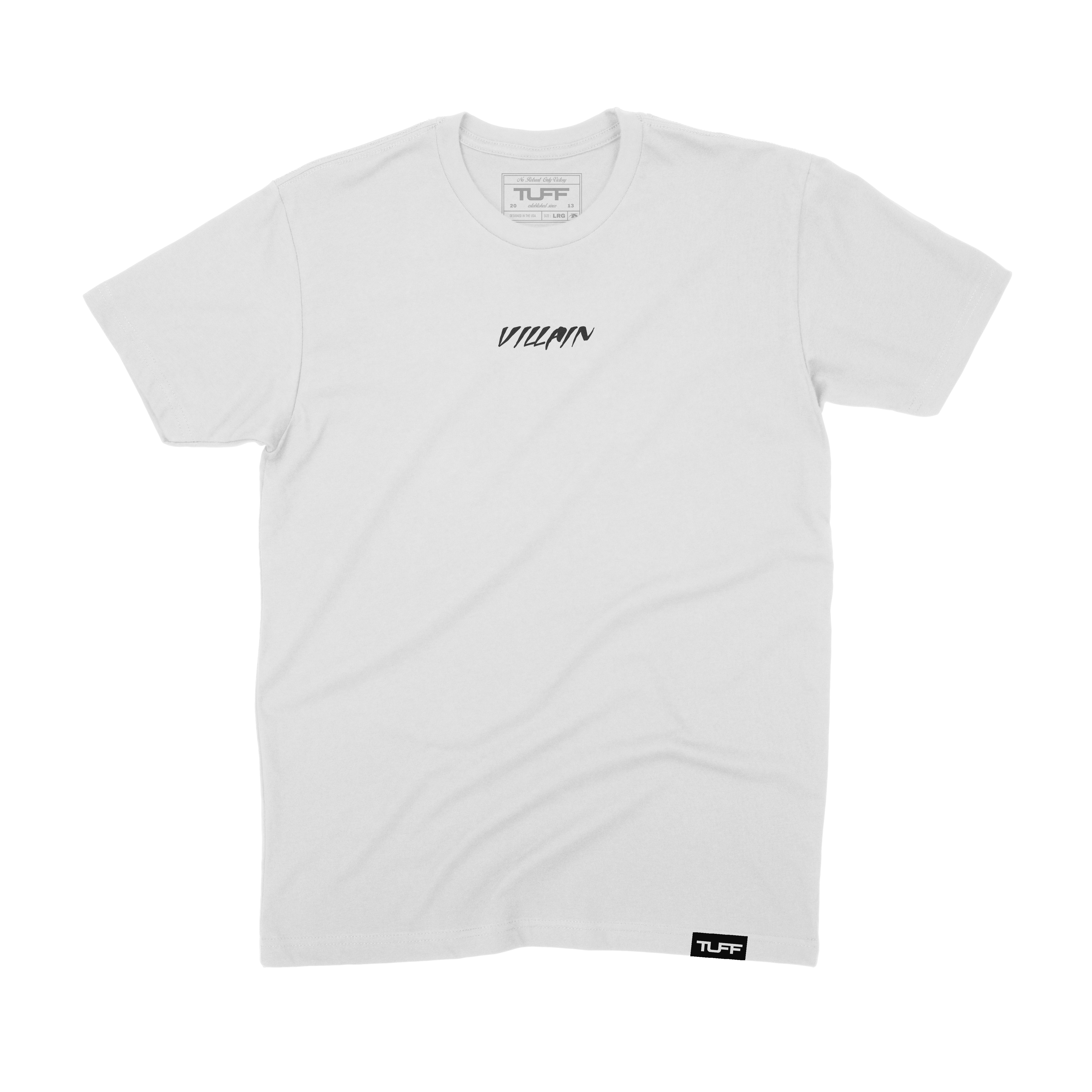 Villain Essentials Tee S / White TuffWraps.com