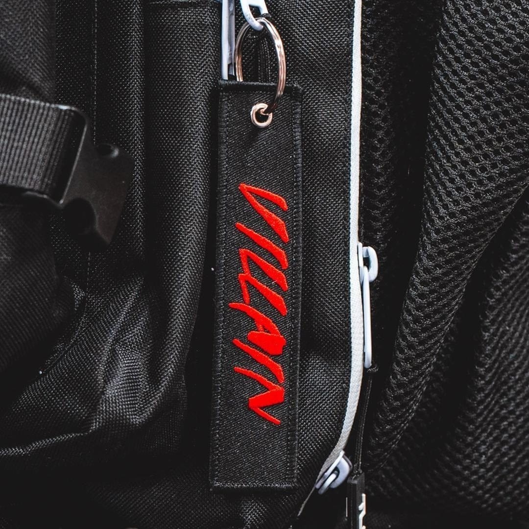 Villain Key Chain Black & Red TUFF