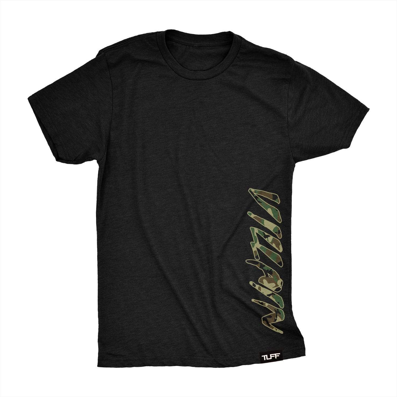 Villain Side Camo Tee S / Black TuffWraps.com