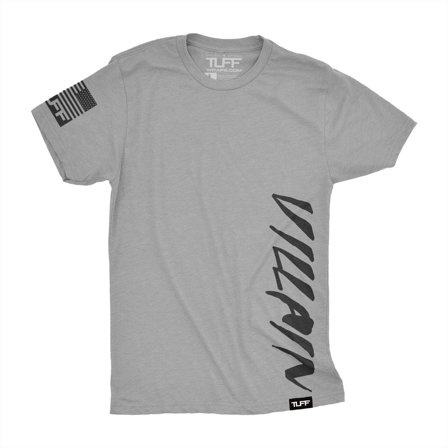 Villain Side Tee S / Heather Gray TuffWraps.com