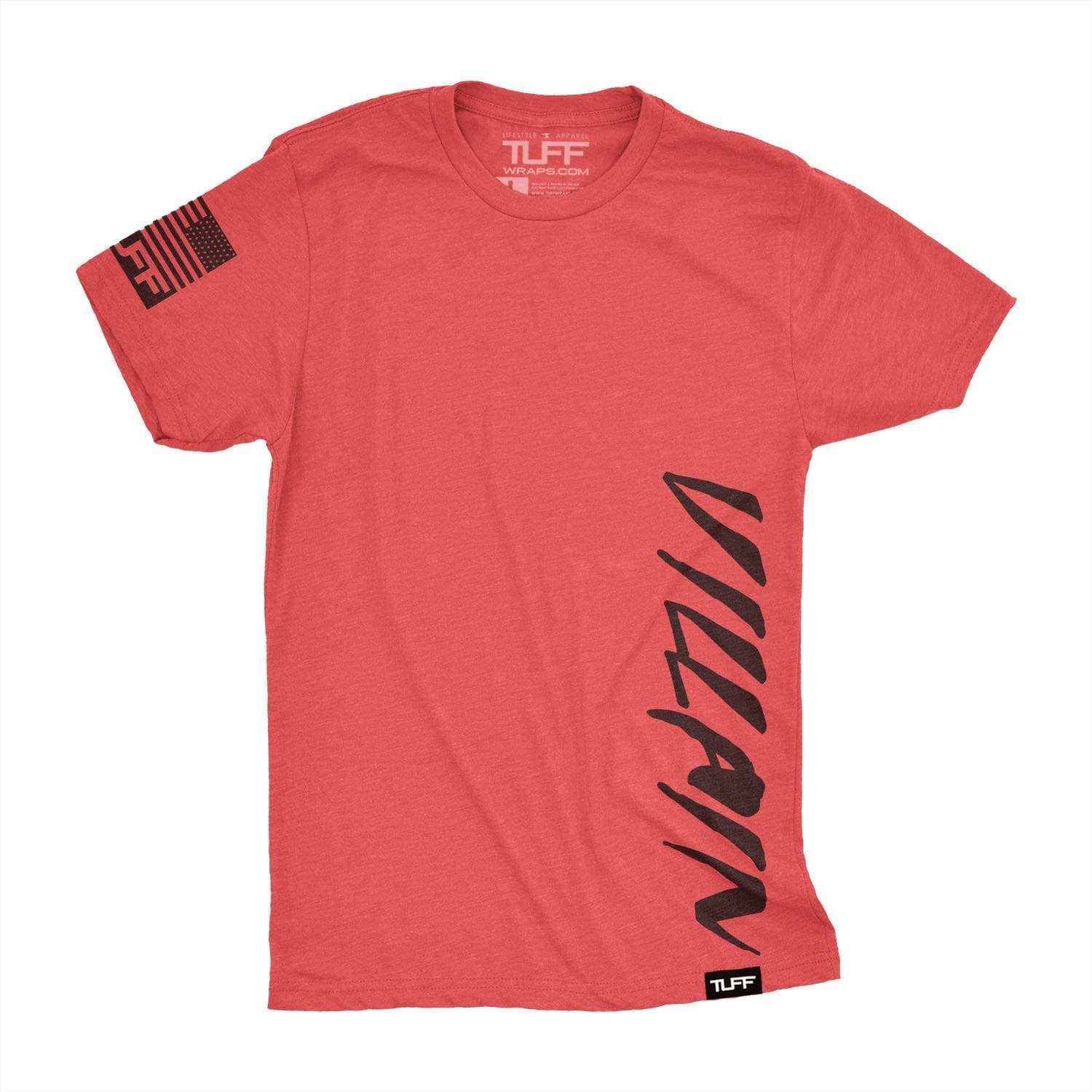 Villain Side Tee S / Red TuffWraps.com