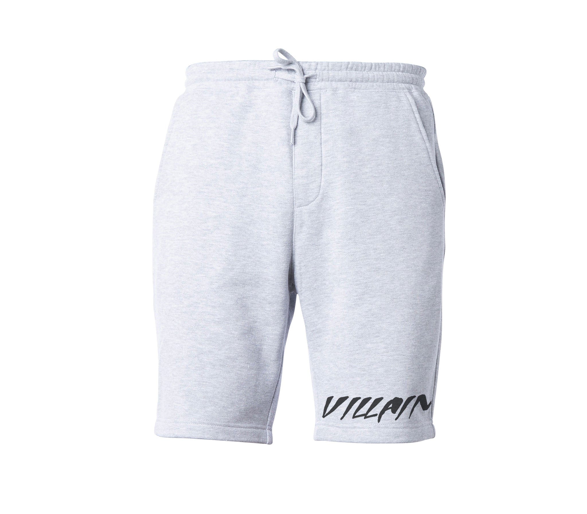 Villain Tapered Fleece Shorts XS / Gray TuffWraps.com