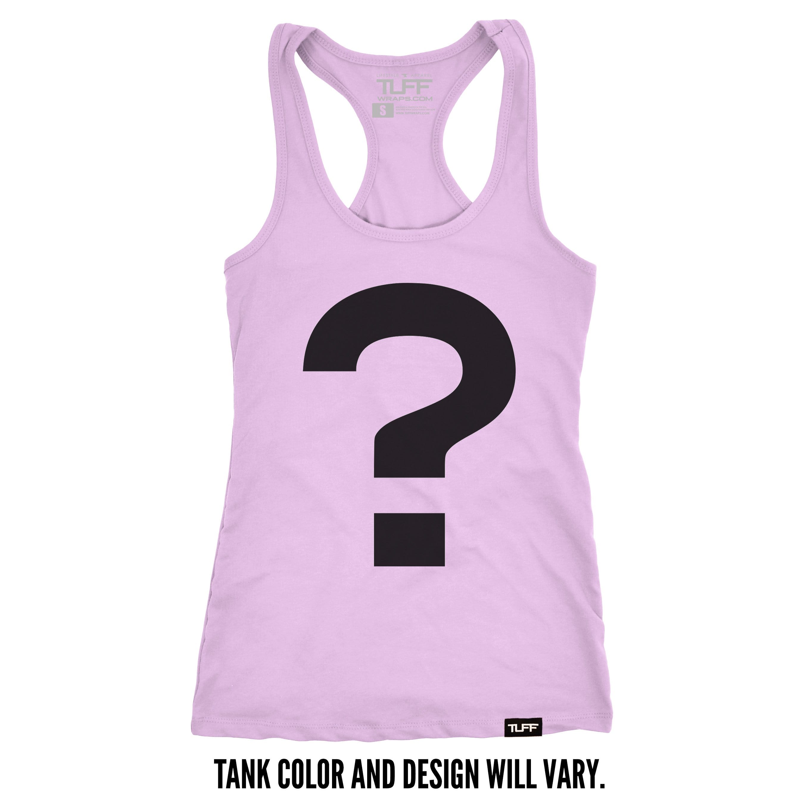 Women's Mystery Racerback Tank XS TUFF